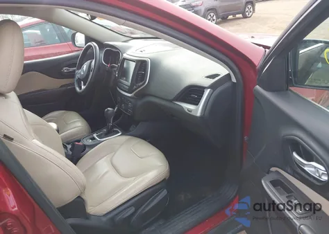 2016 Jeep Cherokee Limited z USA, uszkodzony, nr VIN 1C4PJLDB9GW222200